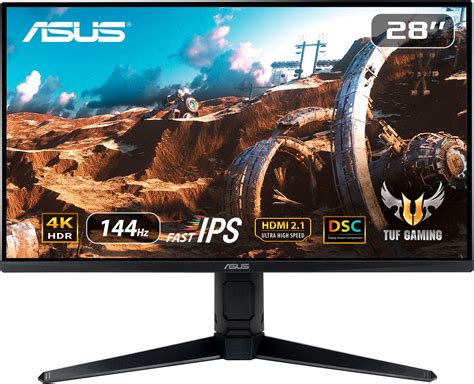 Best Buy: ASUS TUF 28” Fast IPS 4K 144Hz HDMI 2.1 1ms G-SYNC/FreeSync Gaming Monitor with HDR ...