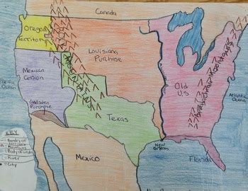 Manifest Destiny Map : Manifest Destiny Map By Colin H - To get a picture of what life was like ...