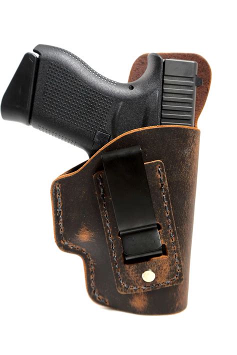 Glock 19 Compatible Leather Holster