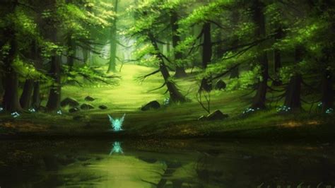 Fairy in the Forest Download HD Wallpapers and Free Images