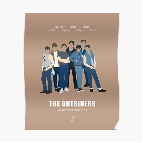 The Outsiders Poster | ubicaciondepersonas.cdmx.gob.mx