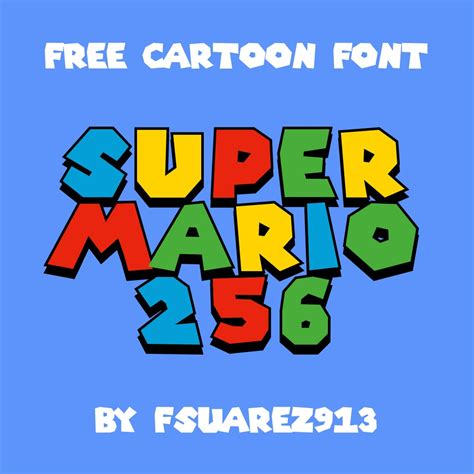 Super Mario Font SVG, Mario ABC Letter Alphabet In Colors ...