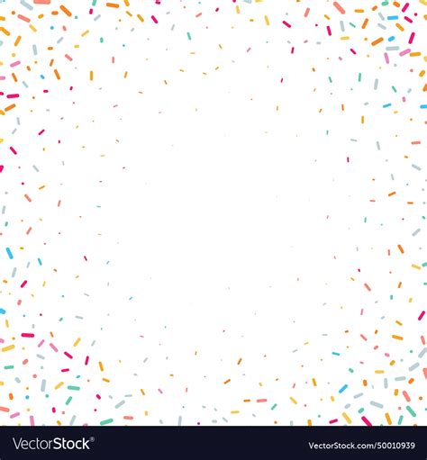 Celebration background with a colourful confetti Vector Image