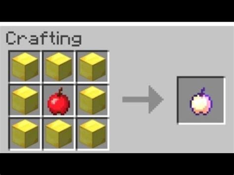 Enchanted Apple Minecraft Recipe : Top Picked from our Experts