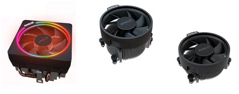 AMD Wraith Prism LED RGB Cooler Fan From Ryzen 2700X 3600X Processor AM4/AM2/AM3/AM3 4-Pin ...