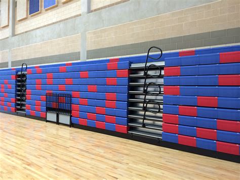 Telescopic Bleachers and Gym Seating - Worthington Contract ...