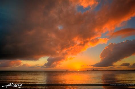 Biscayne Bay Sunset Key Biscayne | HDR Photography by Captain Kimo