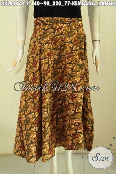 Sedia Rok Batik Modis Dengan Motif Kembang Kanthil, Bawahan Batik Cewek ...