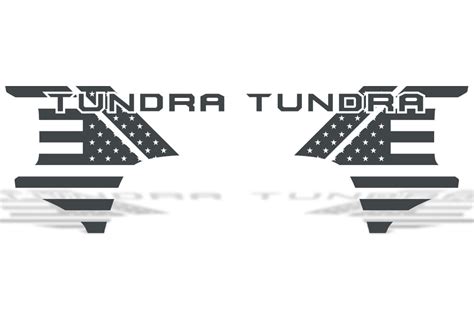 Toyota Tundra 2014-2016 Custom Vinyl Decal Kit - TUNDRA USA – Factory Crafts