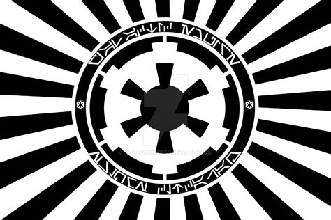 The Galactic Empire's flag by SoleniaX on DeviantArt