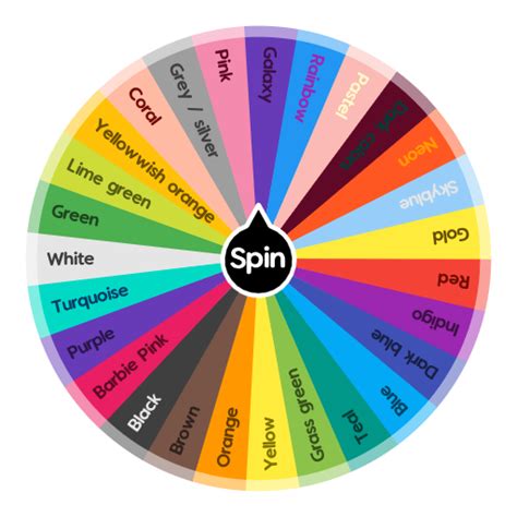 Colors | Spin The Wheel App