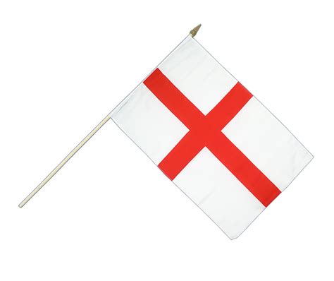 Hand Waving Flag England St. George - 12x18" - Royal-Flags