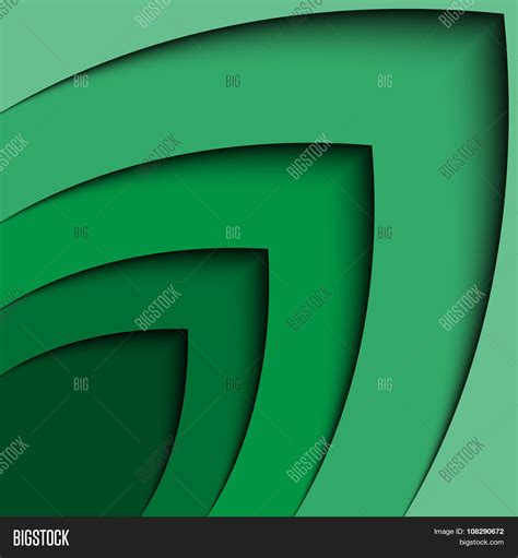 Abstract Green 3D Vector & Photo (Free Trial) | Bigstock