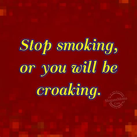 Anti Smoking Slogans - Page 2