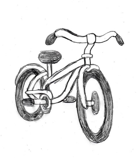 Easy Bike Drawing at GetDrawings | Free download