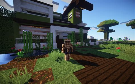 Amazing Modern Oasis House! - Creative Mode - Minecraft: Java Edition ...