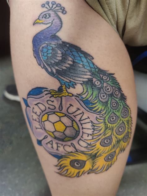 First Leeds tattoo, opinions welcome. : r/LeedsUnited