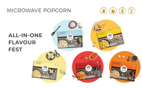 Microwave Assorted Popcorn (Pack of 5) – 4700BC