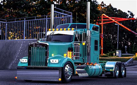 Kenworth W900 AeroCab Custom US 3D model | CGTrader