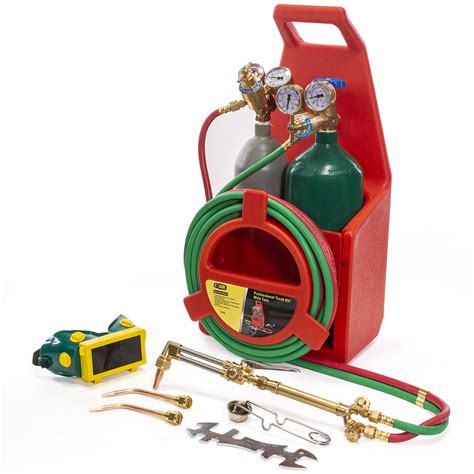 Professional Portable Oxygen Acetylene Oxy Welding Cutting Weld Torch Tank Kit | eBay