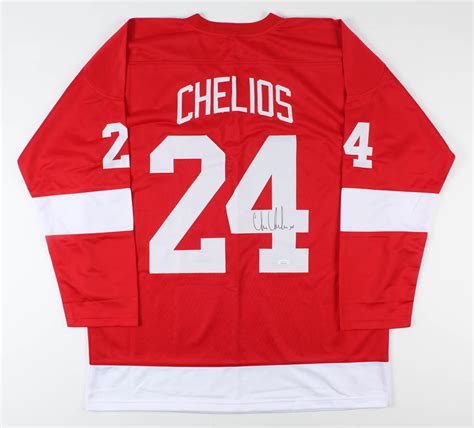 Chris Chelios Signed Jersey (JSA) | Pristine Auction