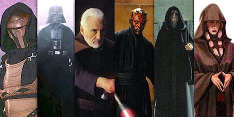 Star Wars Most Powerful Sith Lords