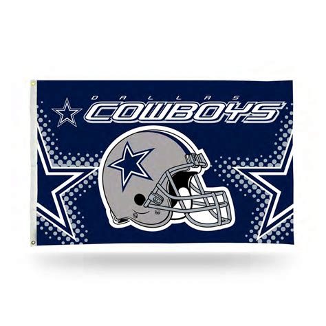 Dallas NFL Cowboys 3x5 Helmet Design Indoor Outdoor Banner Flag ...