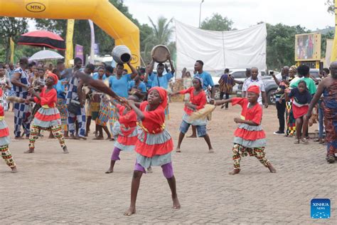 Ghanaians celebrate traditional yam festival-Xinhua