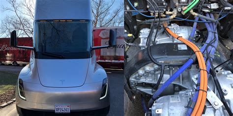 A closer look at a Tesla Semi electric truck prototype and its electric motors | Electrek