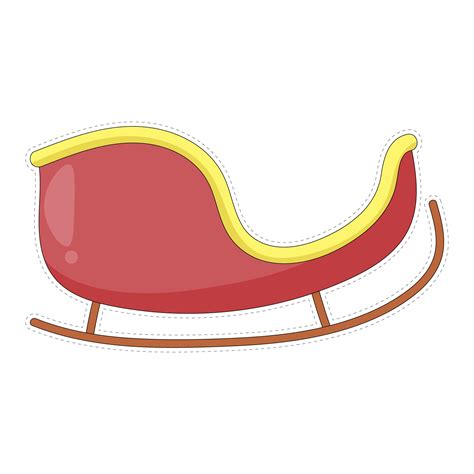 6 Best Images of Printable Sleigh Template - Santa Sleigh Template Printable, Santa Sleigh Cut ...