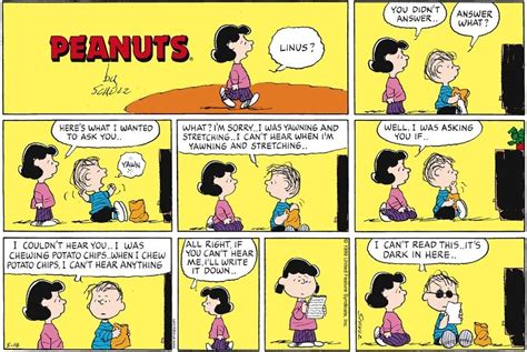 Peanuts by Charles Schulz for May 16, 1999 | GoComics.com | Cartoon ...