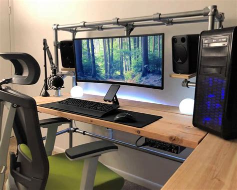 DIY gaming desk - Simplified Building