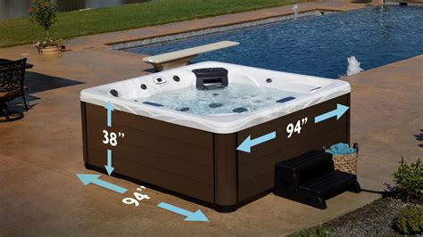 How big is a hot tub? Your guide to spa dimensions - Master Spas Blog