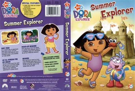 Dora the Explorer - Summer Explorer - TV DVD Scanned Covers - 6297Dora-SummerExplorer :: DVD Covers