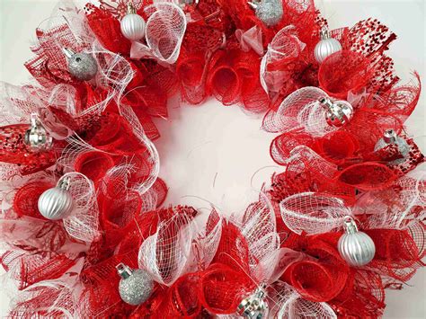 Wreaths Wreaths & Door Hangers Christmas Deco Mesh Wreath etna.com.pe