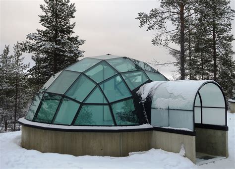 One night at Glass Igloo in Lapland