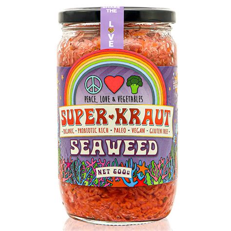 Peace Love & Vegetables - Super-Kraut – Seaweed – Sauerkraut