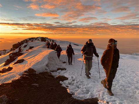 Summit night on Mount Kilimanjaro