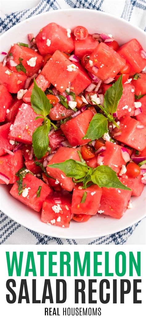 Watermelon Salad ⋆ Real Housemoms