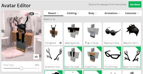 Roblox Avatar Customization Theme | Userstyles.org