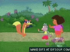 Swiper, No Swiping! GIF - Dora DoraTheExplorer Boots - Discover & Share GIFs