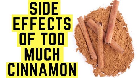 6 Side Effects of Too Much Cinnamon - YouTube