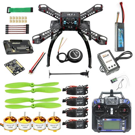 Full Kit DIY GPS Drone RC Carbon Fiber Frame Multicopter FPV APM2.8 1400KV Motor 20A ESC 2.4GFS ...