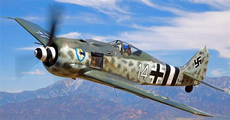 The Focke-Wulf Fw 190: A Legendary German Fighter Aircraft