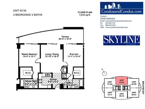 Skyline On Brickell Floor Plans - floorplans.click