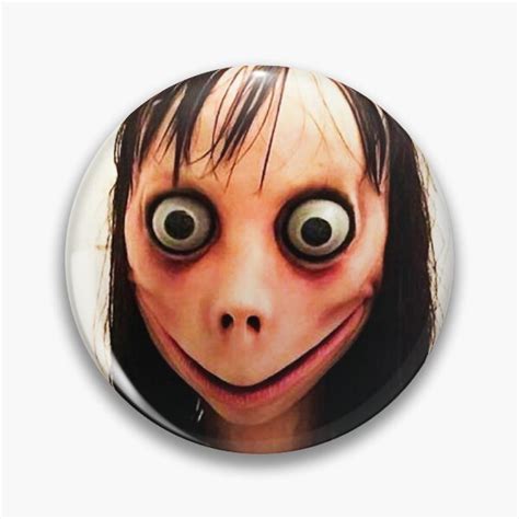 "Momo (Creepypasta)" Pin for Sale by thecryptkeeper | Redbubble