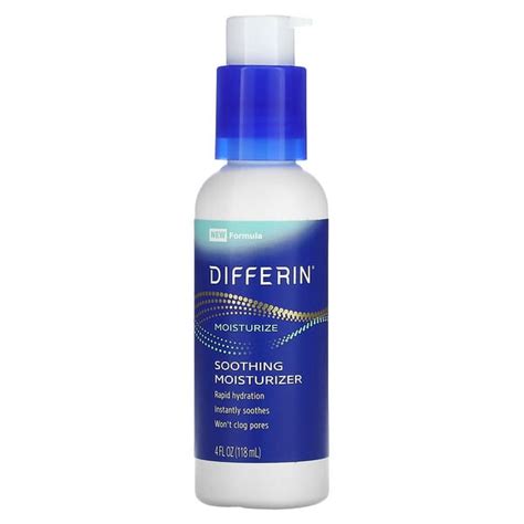 Differin, Soothing Moisturizer, 4 fl oz (118 ml)