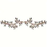 Metal Tree Leaf Wall Decor Vine Olive Branch Wall Art - Temu