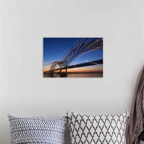 Hernando Desoto Bridge over the Mississippi River, Memphis Wall Art, Canvas Prints, Framed ...