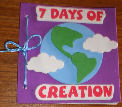 Petersham Bible Book & Tract Depot: 7 Days of Creation Book Craft Kit